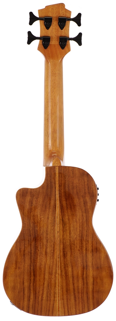 image 3 DUKEBA-ACACIA Fretless Bass Ukulele with Electronics