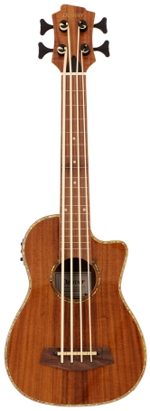 DUKEBA-ACACIA Fretless Bass Ukulele with Electronics image