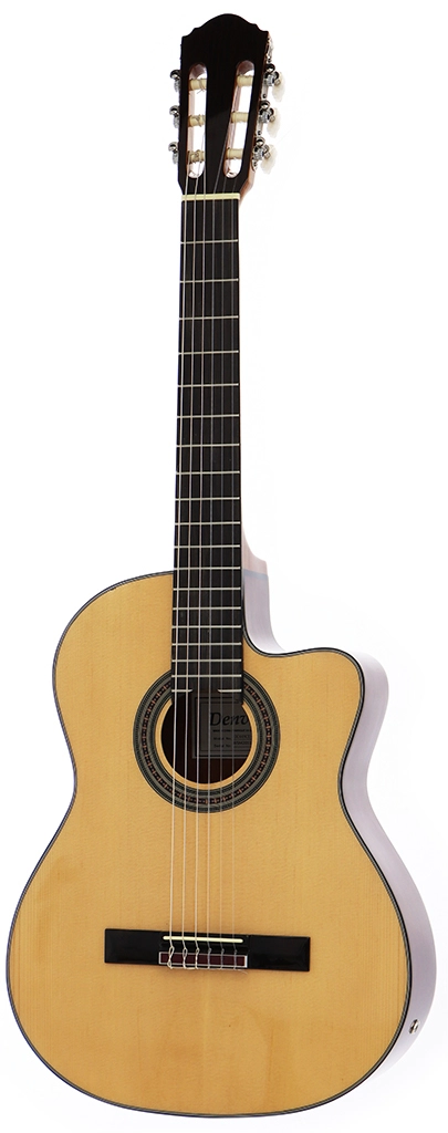 image 2 DC44NCE-NAT Full Size - Nylon String with Electronics