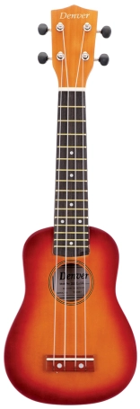 DUKE-SB Ukulele - Soprano - Sunburst image