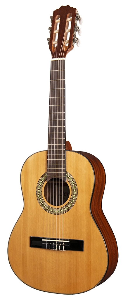 image 2 DC12NL-NAT 1/2 Size - Left Handed Nylon String