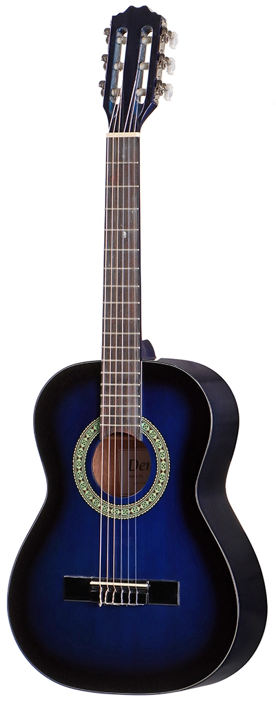 image 2 DC34N-BLU 3/4 Size - Nylon String - Blue