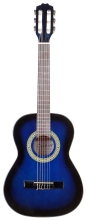 DC34N-BLU 3/4 Size - Nylon String - Blue image