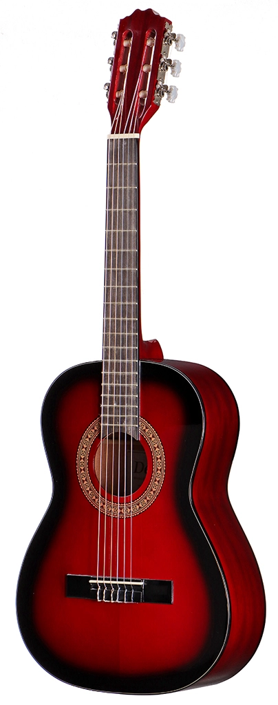 image 2 DC34N-RED 3/4 Size - Nylon String - Red