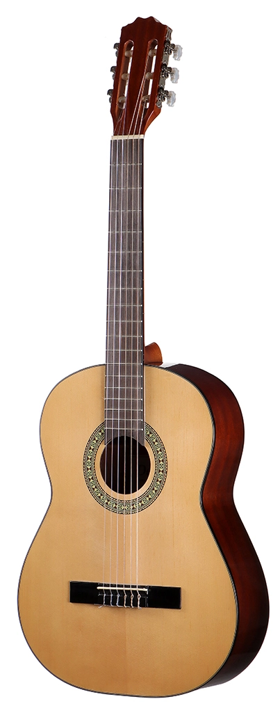 image 2 DC44NL-NAT Full Size - Left Handed Nylon String - Natural