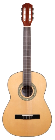DC44NL-NAT Full Size - Left Handed Nylon String - Natural image