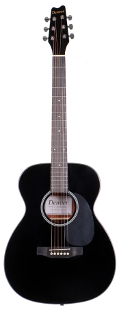 DF44S-BLK Full Size Folk - Steel String - Black image