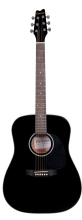 DD44S-BLK Dreadnought - Steel String - Black image