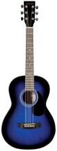 DD34S-BLU 3/4 Size - Steel String - Blue image