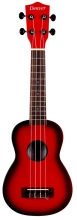 DUKE-RDB Ukulele - Soprano - Red Burst image