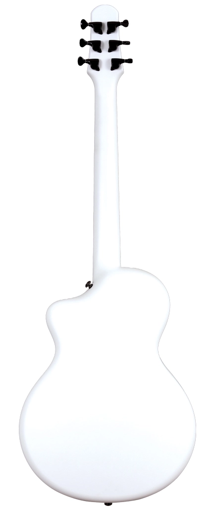  image 3 DEN-WPG-WHT Weatherproof Carbon Fiber Guitar - Steel String - White