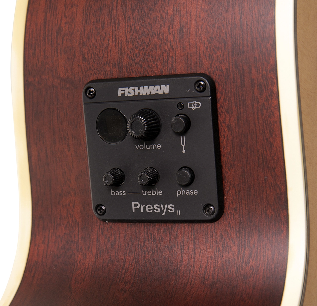 image 4 DB44SCE-NAT Full Size Acoustic Bass - Steel String with Electronics - Natural